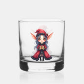 小さなクリスマスの使い ウイスキーグラス (裏面)