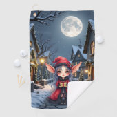 小さなクリスマスの使い ゴルフタオル (インサイチュ)