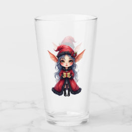 小さなクリスマスの使い タンブラーグラス