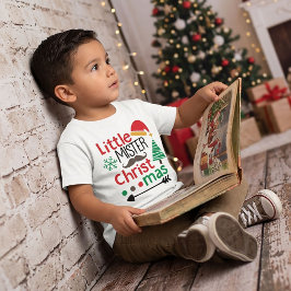 小さなクリスマスの男の子 Tシャツ
