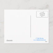 小さなクリスマススターエンジェルポストカード シーズンポストカード (裏面)