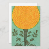 小さなクリーブアルバム | Aマリゴールド サンキューカード (正面/裏面)