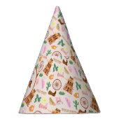 小さなクールカウボーイと馬の誕生日パーティー パーティーハット (右)