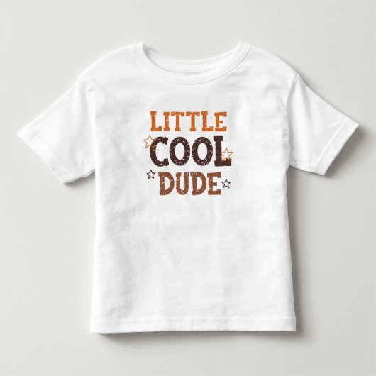 小さなクールガイ トドラーTシャツ (正面)