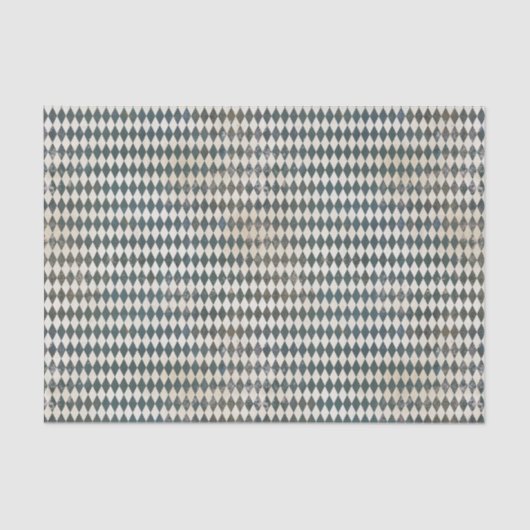 小さなグリーンハーレクインダイヤモンド 薄葉紙 (正面)