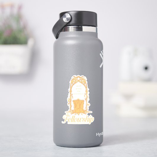 小さなグループ、大きな冒険 Fellowship シール (HydroFlask)