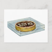 小さなケーキが食べ言ったから、アリスが！ ポストカード (正面)