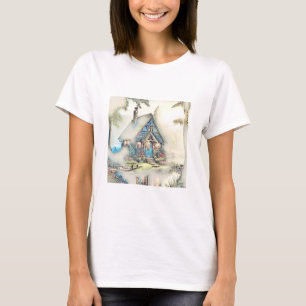 小さなコテージの森 – 魅惑的な脱出 Tシャツ