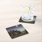 小さなコテージ スクエアペーパーコースター (インサイチュ)