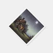 小さなコテージ スタンダードカクテルナプキン (角)