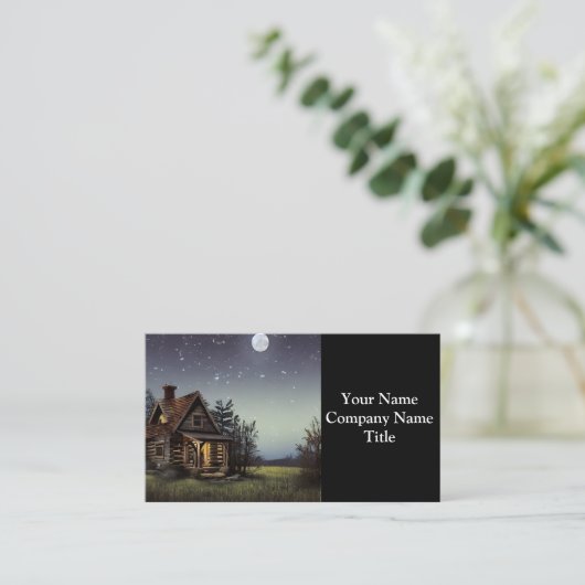 小さなコテージ 名刺 (スタンド正面)