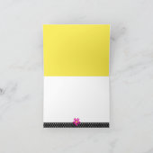 小さなコバチ　サンキューノート ノートカード (内部)