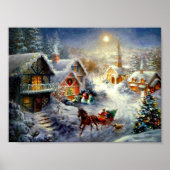 小さなコミュニティのクリスマス ポスター (正面)