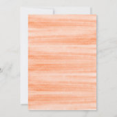 小さなコンカーハート水色ベビーシャワー 案内状 (裏面)