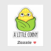 小さなコーニーおもしろいベビーコーンプン シール (シート)