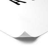 小さなコーニーおもしろいベビーコーンプン ポスター (角)