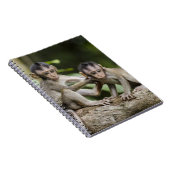 小さなサル2匹 ノートブック (右側)