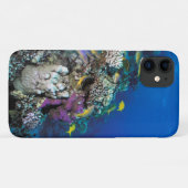 小さなサンゴの周りを群れるヒメジ Case-Mate iPhoneケース (裏面(横))