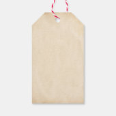 小さなサーファーヴィンテージの赤ちゃんシャワー ギフトタグ (裏面)