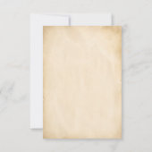 小さなサーファーヴィンテージの赤ちゃんシャワー サンキューカード (裏面)