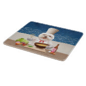 小さなシェフ犬 カッティングボード (角)