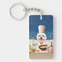 小さなシェフ犬 キーホルダー