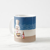 小さなシェフ犬 コーヒーマグカップ (正面左)