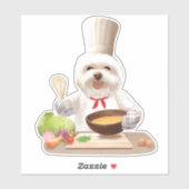 小さなシェフ犬 シール (シート)