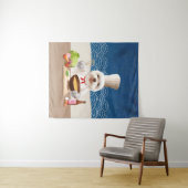 小さなシェフ犬 タペストリー (インサイチュ(横))