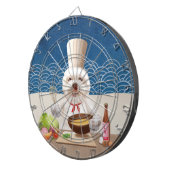 小さなシェフ犬 ダーツボード (正面右)