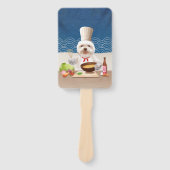 小さなシェフ犬 ハンドファン (正面)