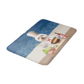 小さなシェフ犬 バスマット (アングル)