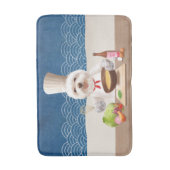 小さなシェフ犬 バスマット (正面縦)