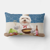 小さなシェフ犬 ランバークッション (正面)