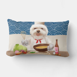 小さなシェフ犬 ランバークッション