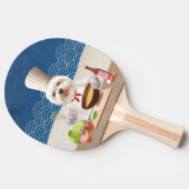 小さなシェフ犬 卓球ラケット (横)