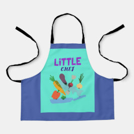 小さなシェフ野菜オン エプロン