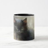 小さなシャドーブラックキットン マグカップ (中央)