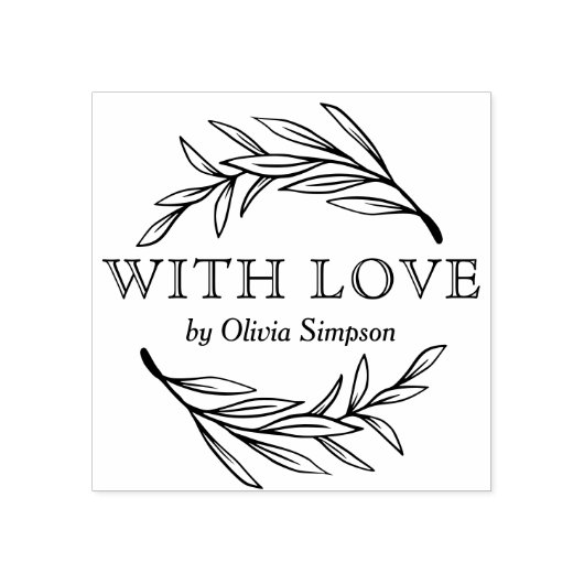 小さなシンプルビジネスゴムのスタンプで作られた ラバースタンプ (インプリント)