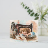 小さなシームレスポストカード ポストカード (スタンド正面)