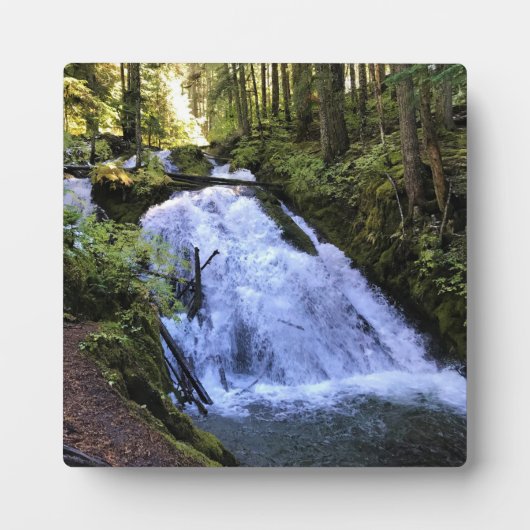 小さなジグザグの滝、または フォトプラーク (正面)