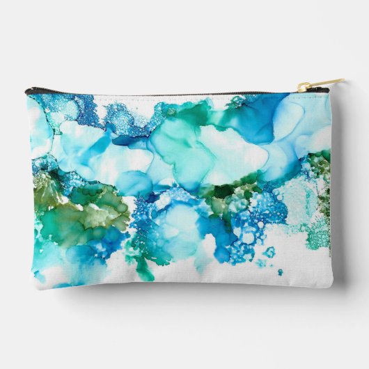 小さなジッパーパウチ アクセサリーポーチ (裏面)