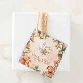 小さなジンジャーブレッドの誕生日クリスマスありがとう フェイバータグ (インサイチュ)