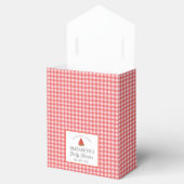 小さなスイカの赤ちゃんシャワー フェイバーボックス (オープン)