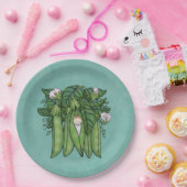 小さなスイートピーのベビーシャワー ペーパープレート (パーティー)