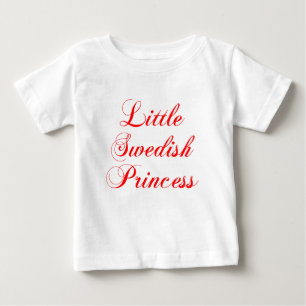 小さなスウェーデン王女 ベビーTシャツ