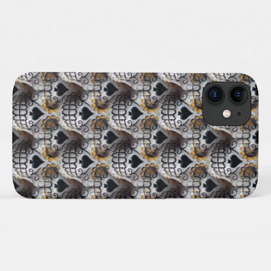 小さなスカル Case-Mate iPhoneケース (裏面(横))