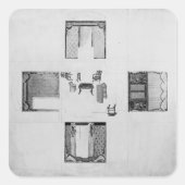 小さなスケッチ室 スクエアシール (正面)