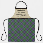 小さなスコッチ エプロン (正面)