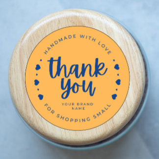 小さなステッカーを購入していただきありがとうございます ラウンドシール